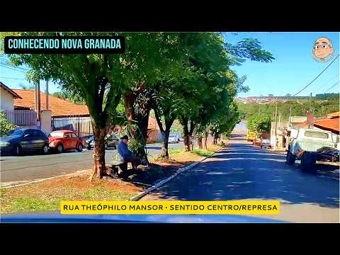 Conhecendo Nova Granada: Tour pela avenida Papa João Paulo II e rua Theóphilo Mansor