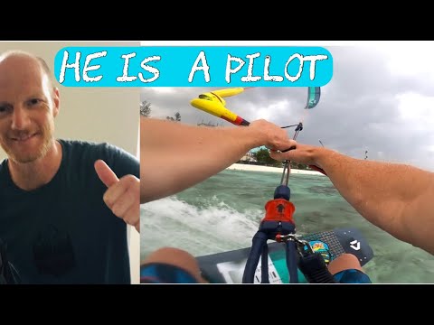 The kiteboarding pilot in  Maldives —GOPRO HERO 8🔥
