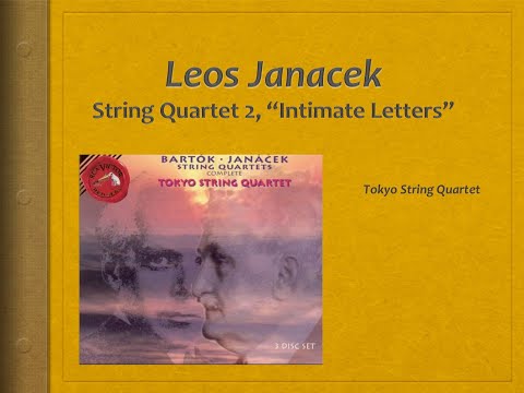 Janacek, String Quartet 2, "Intimate letters" - Video Score - Tokyo Quartet