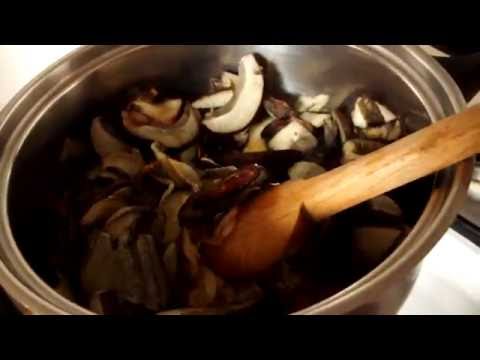 Brick-pored boletus sauce