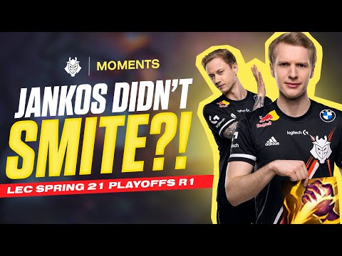 Jankos Didn't Smite | LEC Spring 2021 Playoffs G2 vs Schalke 04 Moments