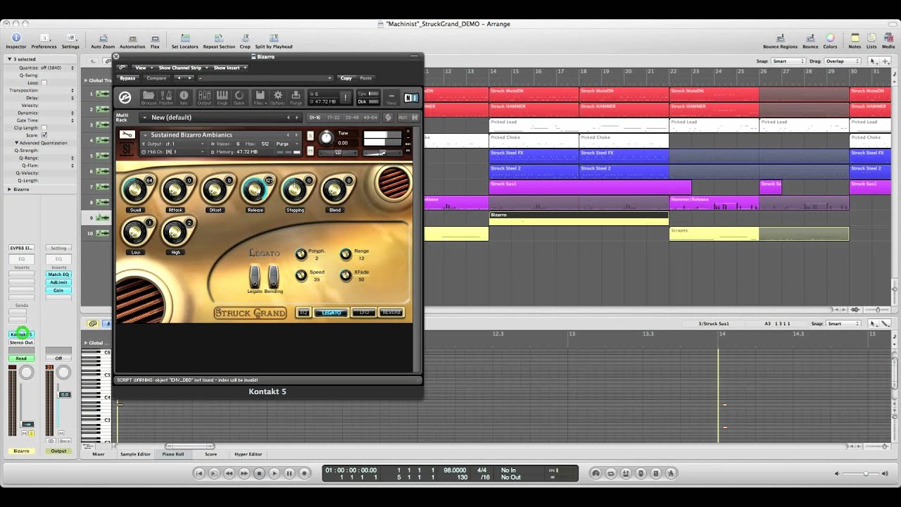 Soundiron Struck Grand Walk-through #2 - The Machinist with Brad Halverson