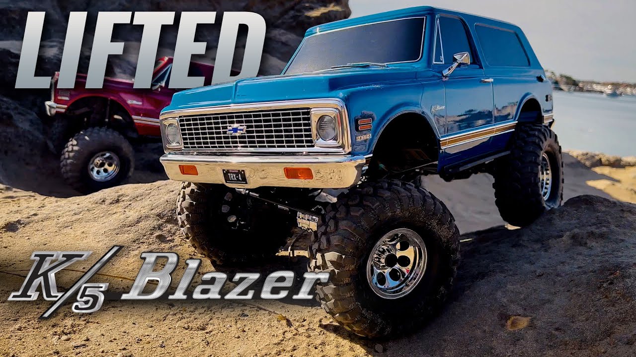 RC auto Traxxas TRX-4 Chevrolet Blazer 1972 1:10 TQi RTR, modrá