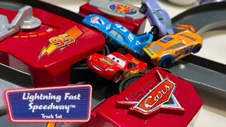 2007 Lightning Fast Speedway Track Set Unboxing & Run — Cars Figure 8 Booster Set