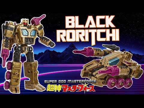 Transformers Generations Selects Deluxe WFC-GS22 Black Roritchi