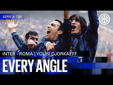 AN ABSOLUTE ROCK 🤩 | DJORKAEFF GOAL vs ROMA | EVERY ANGLE | SERIE A 96/97 ⚫🔵