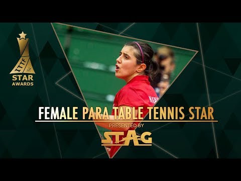 2017 ITTF Star Awards | Neslihan Kavas - Female Para Star presented by Stag International