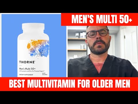 🌟 Review: Thorne Men's Multi 50+ | Best Multivitamin for Men over 50 | Dr. Bell Health 🌟