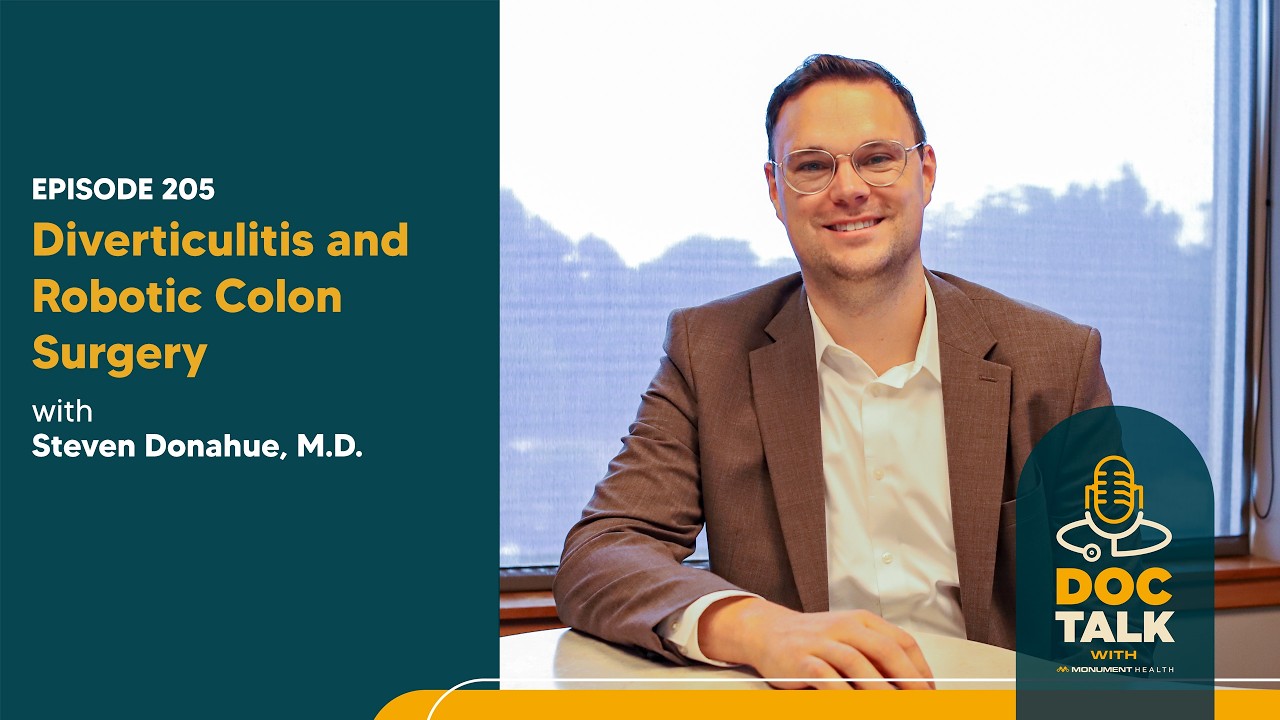 Diverticulitis and Robotic Colon Surgery with Steven Donahue, M.D. — Episode 205