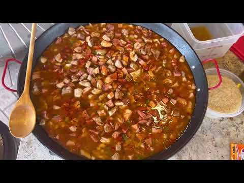 Receta de paella mixta