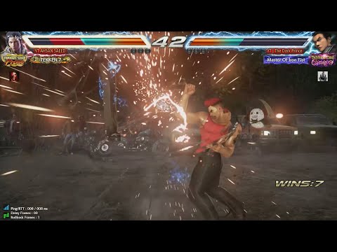 Perfect Wind God Fist Only [ ➡️⬇️↘️+2️⃣ ⚡ ]