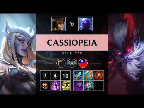 Cassiopeia Top vs Ryze - TW Challenger Patch 25.18