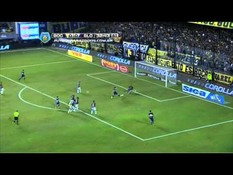 La tuvo y no aprovechó. Boca 0 San Lorenzo 0. Final 2014. Fecha 14. Fútbol Para Todos.