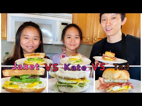 Janet vs Kate vs Tad Cook-off Battle!