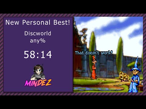[PB] Discworld - any% in 58:14 (PB #1, 2021-06-27)