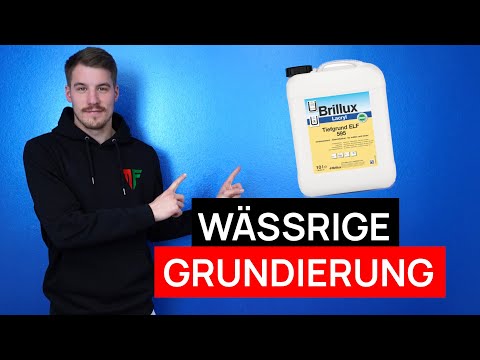 Der BESTE WÄSSRIGE TIEFGRUND - Lacryl Tiefgrund LF 595