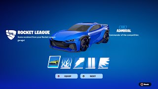 How To Get This *NEW* Rocket League Car On Fortnite