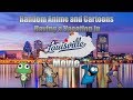 Random Anime And Cartoons Having A Vacation At Louisville Kentucky Movie
