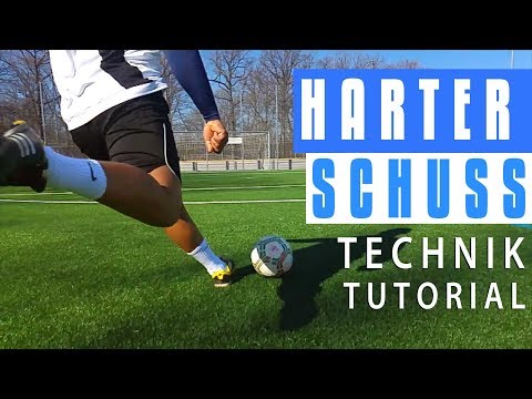 Härter schießen! - Fußball Technik Tutorial