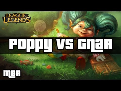 Lollipoppy Vs Gnar Top Lane - League of Legends Gameplay - HD