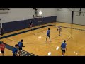 Jackson Rydell Trinity Christian College Basketball Camp Invite 2020 Scrimmage Highlights