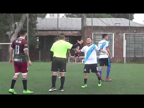 1 LOS EBRIOS FC vs GASOLEROS 2 (10ª fecha 1ª Div.) 2 - 1/04/2018