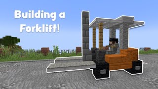 How to Build a Forklift | Minecraft Survival Tutorial