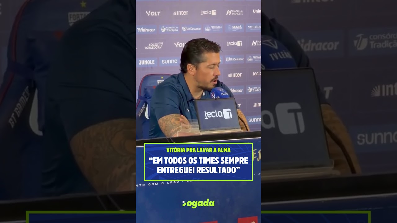 Imagem da notícia Carpini desabafa sobre as críticas que recebeu, após time alcançar a liderança da Série B