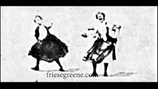 The Nichols Sisters dance for the Eidoloscope