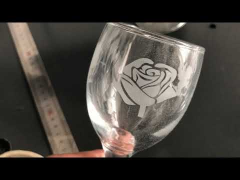 UltraFine UV Laser Etcher for Custom Wine Glass Engraving