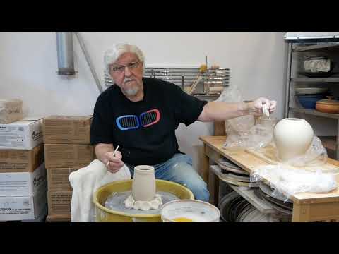 Assembling a Two Piece Vase