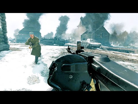 Wehrmacht vs Red Army - Birch Grove - Battle For Moscow | Enlisted Gameplay