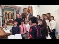 Детский хор русского православного храма в Мадриде 2