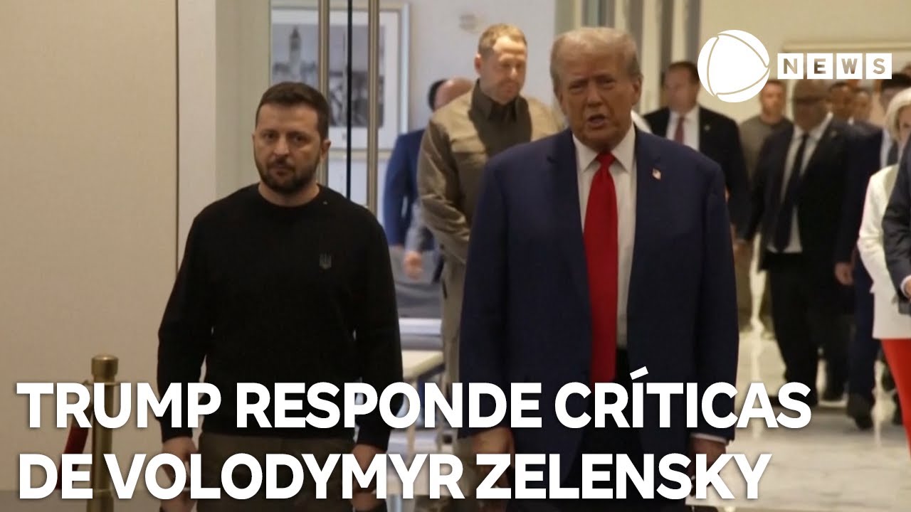 Donald Trump responde críticas de Volodymyr Zelensky