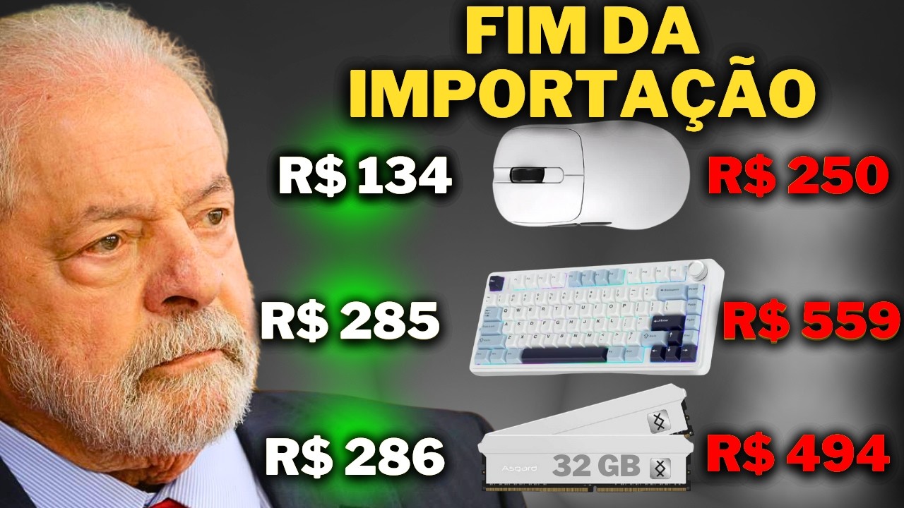 FIM DA IMPORTAÇÃO NO BRASIL: Produtos Que Seremos FORÇADOS A PAGAR MUITO MAIS CARO caso aconteça