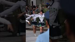 青山学院大学　バトントワリング　銀座 交通安全ゴールデンパレード