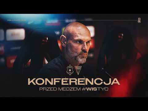 Konferencja prasowa przed meczem Wisła Kraków - GKS Tychy