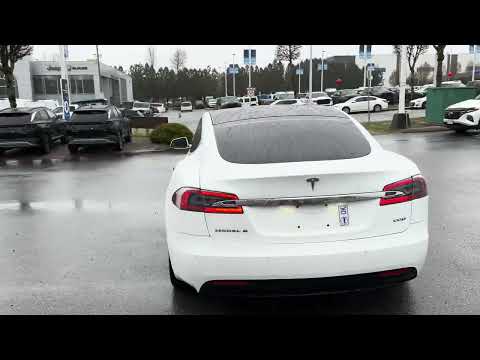 2019 Tesla Model S Long Range in White for sale at Abbotsford Hyundai in Abbotsford, BC