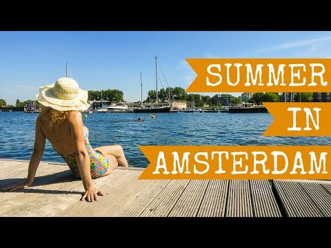 Summer in Amsterdam, Holland the Netherlands in Full HD - 2015