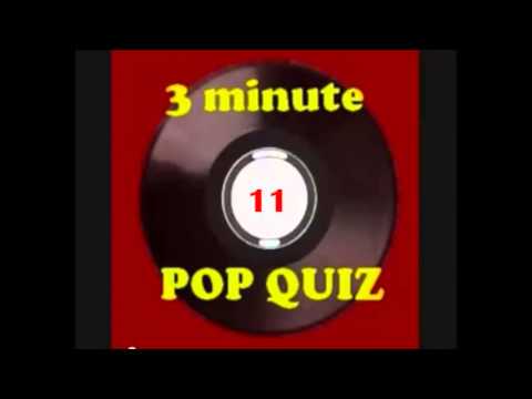 3 Minute Pop Quiz Noughties