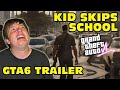 Kid Skips School To Watch NEW GTA 6 Trailer Original