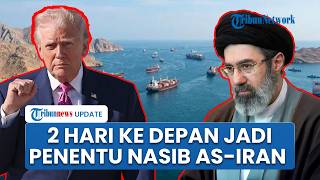 Blokade Laut AS Lumpuhkan Perdagangan Iran, Trump Prediksi Dua Hari Krusial Menuju Kesepakatan