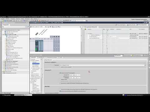 VIDEO CORSO (PARTE 1)  PROGRAMMAZIONE BASE PLC#siemens#ingegneriaelettrica#plc#Tiaportal