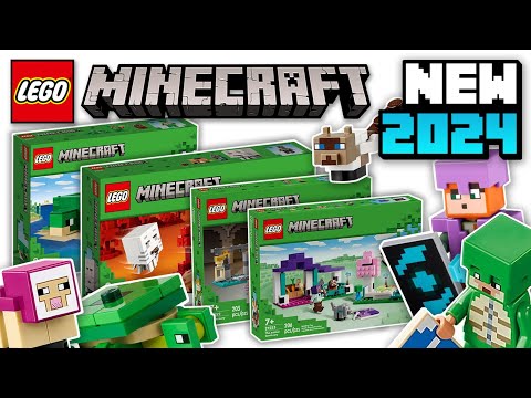 LEGO Minecraft 2024 Sets Revealed