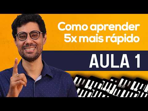 🔴 Como realizar o sonho de tocar teclado | Aula 1 - Jornada do Tecladista Iniciante 🎹