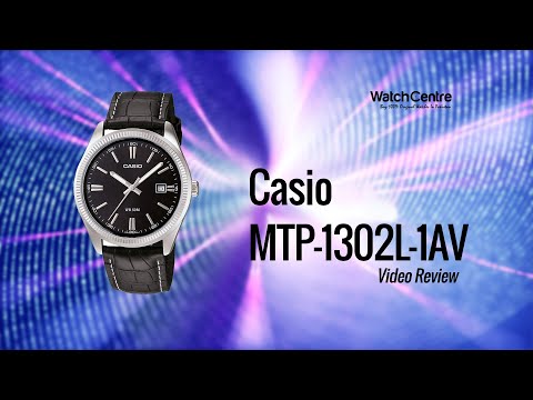 Casio MTP-1302L-1AVDF Classic Men's Analog Gift Watch Video Review