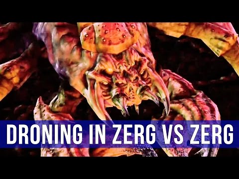 StarCraft 2: Droning in Zerg vs Zerg!