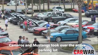 Great American Car War - Hooters Car Show July 2013 Highlights