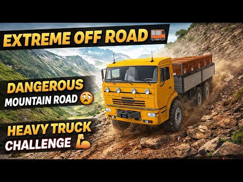 Heavy Cargo Off Road Truck 🚛 | Ultimate Mountain Challenge