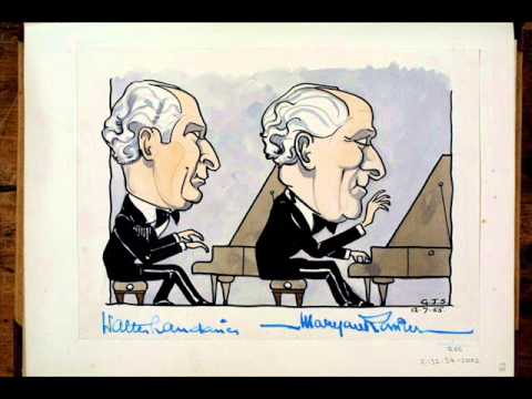 Maryan Rawicz & Walter Landauer play Chopin Scherzo No. 2 in B flat minor Op. 31